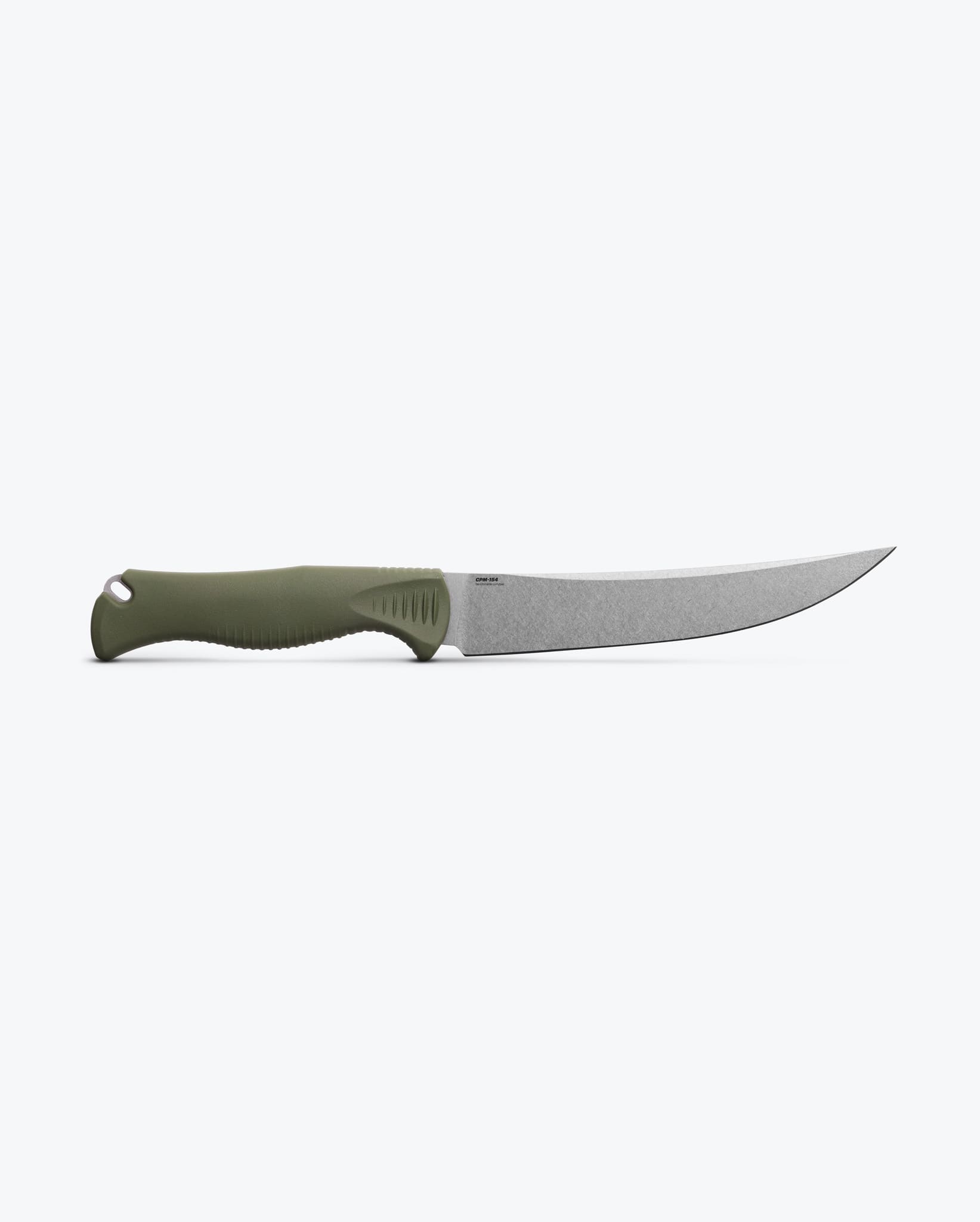 Meatcrafter® | Dark Olive Santoprene® | 6" Trailing point