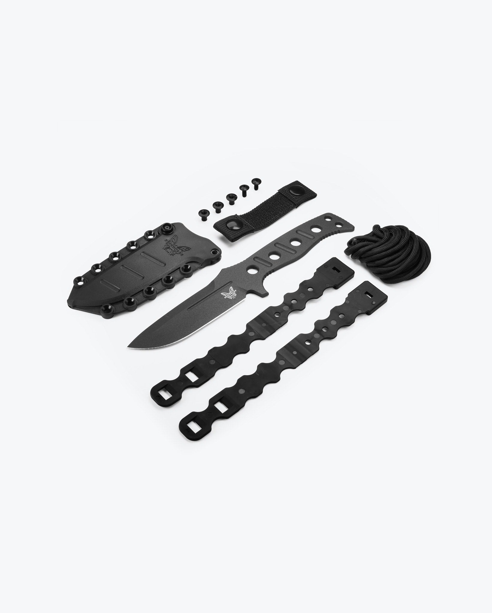 Fixed Adamas® | Black Paracord | Drop-point
