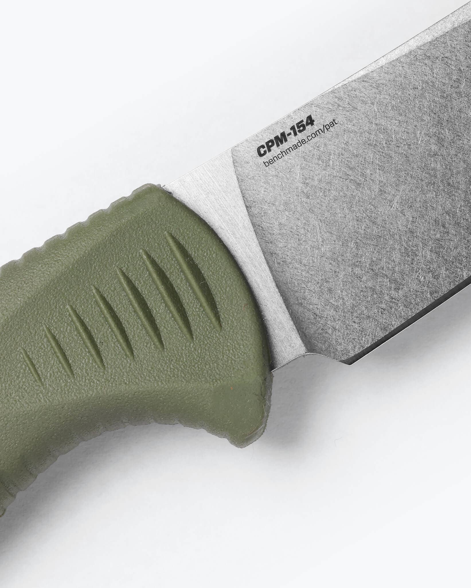 Meatcrafter® | Dark Olive Santoprene® | 6" Trailing point