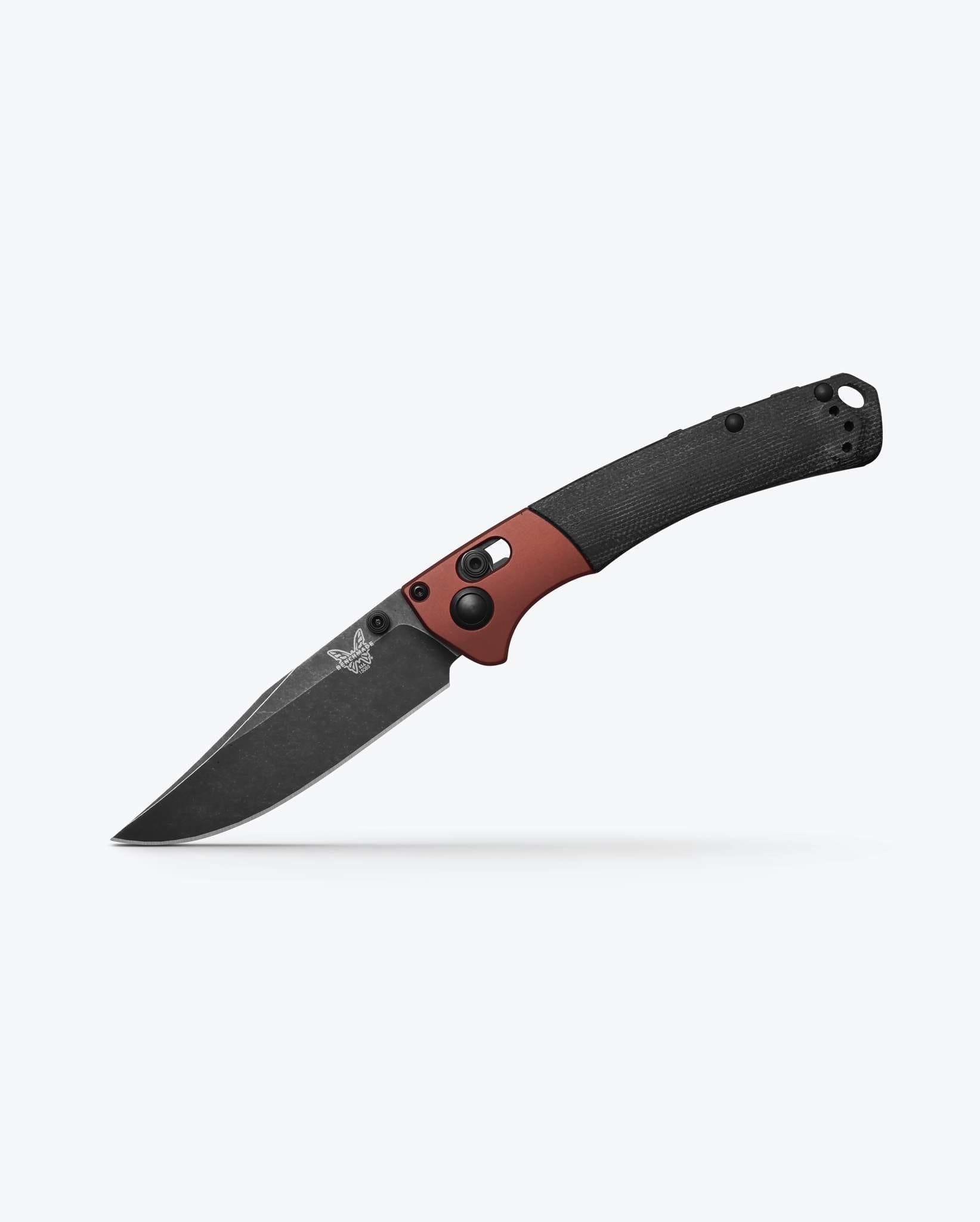Mini Crooked River | Gray Aluminum & Wood | Clip-point|Hunter Exclusive