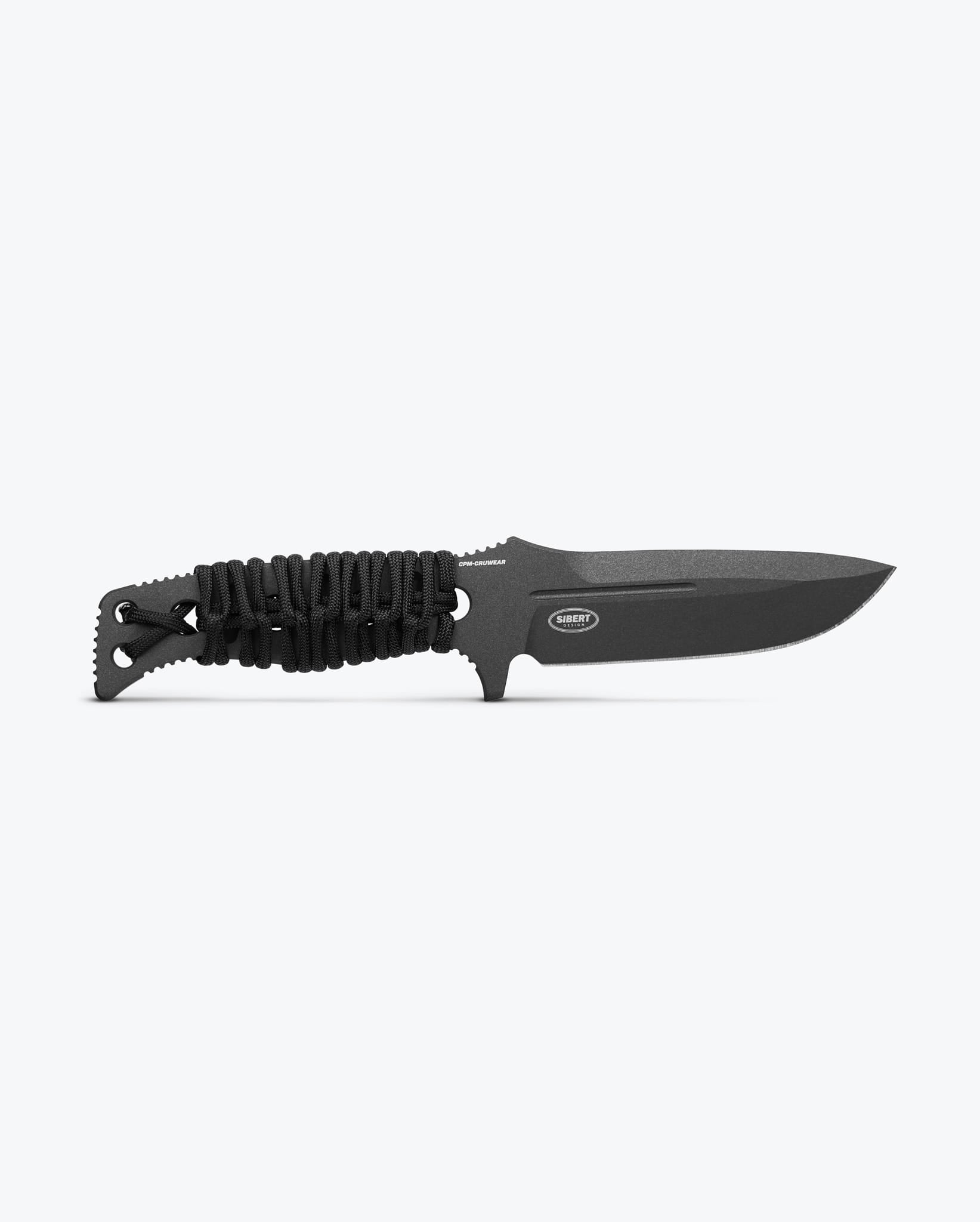 Fixed Adamas® | Black Paracord | Drop-point