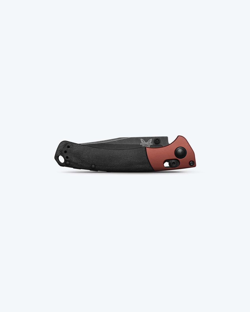 Mini Crooked River | Gray Aluminum & Wood | Clip-point|Hunter Exclusive