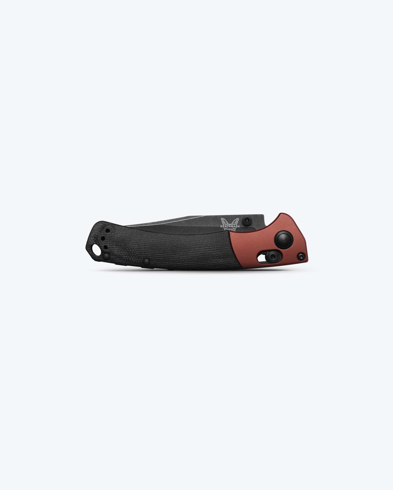 Mini Crooked River | Gray Aluminum & Wood | Clip-point|Hunter Exclusive